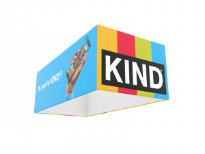 RE-196 (3D) Four-Sided Rectangle Hanging Sign -- View 1